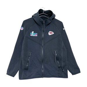 Kansas City Chiefs Nike SuperBowl 57 Opening Night Media Day Jacket Hoodie Sz M